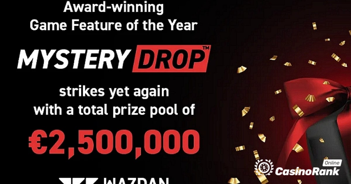 Wazdan lancia la rete promozionale Mystery Drop per il quarto trimestre del 2023