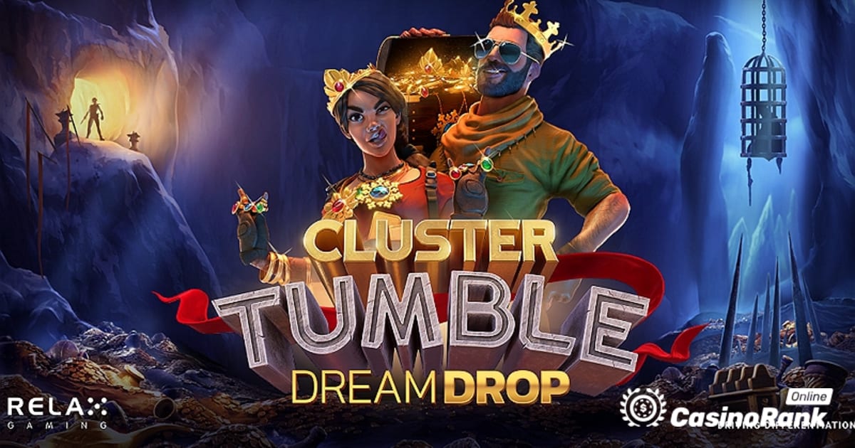 Inizia un'avventura epica con Cluster Tumble Dream Drop di Relax Gaming